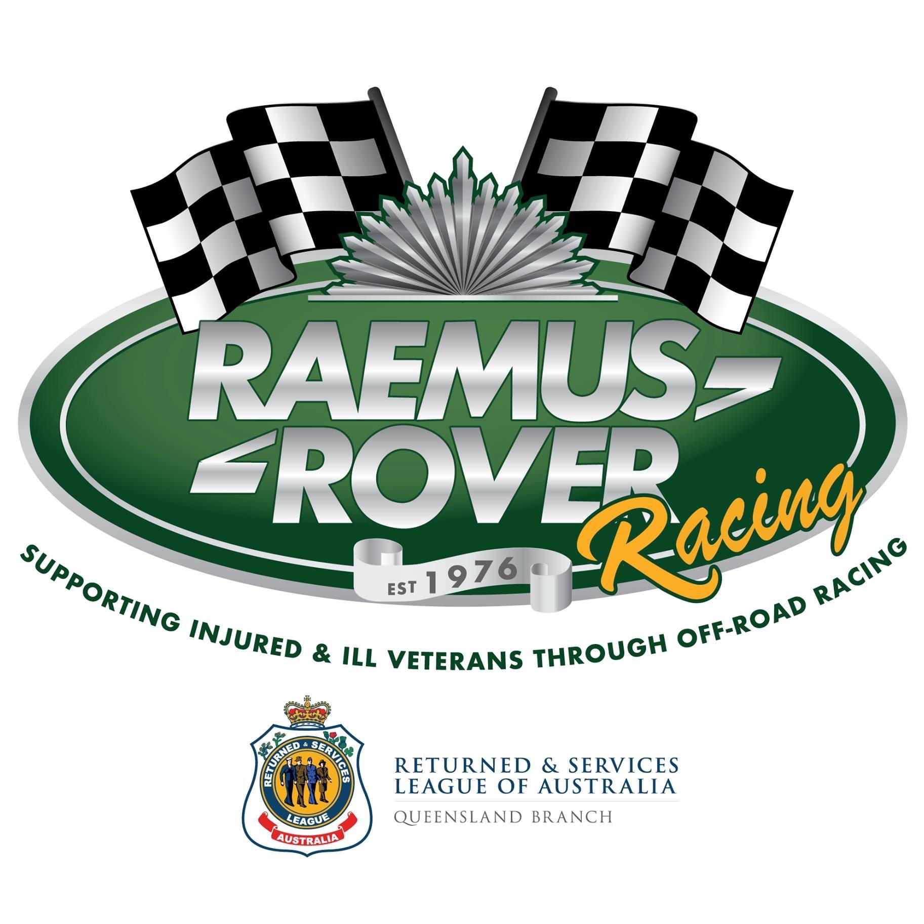 RAEMUS Rover Off Road Racing logo